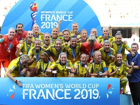 Hạ gục đội bóng của Neville, nữ Thụy Điển giành hạng 3 World Cup