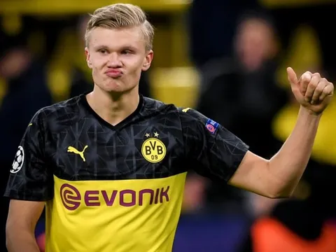 Haaland lập hàng loạt kỷ lục khi sút tung lưới PSG