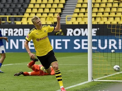 Haaland lý giải cho hành động kỳ lạ của Dortmund sau trận đấu