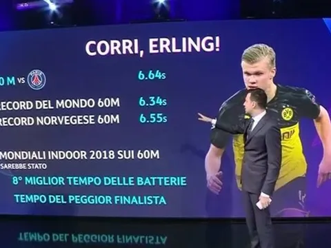 Haaland nhấn ga kinh hoàng, lu mờ cả "xe đua" Mbappe