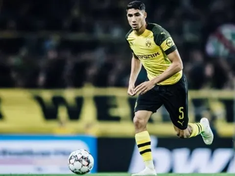Hakimi đã sẵn sàng trở thành hậu vệ cánh hay nhất Bundesliga?
