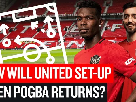 Pogba & Rashford trở lại, Man Utd vẫn dùng 3-5-2 để tối ưu đội hình?