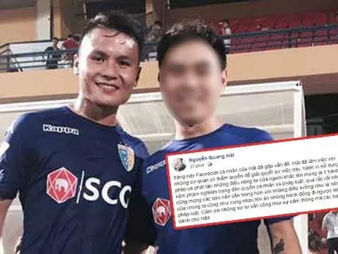 Hé lộ danh tính "người anh" của Quang Hải trong tin nhắn bị hack