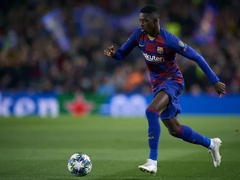 Ousmane Dembele khiến các đồng đội ngỡ ngàng