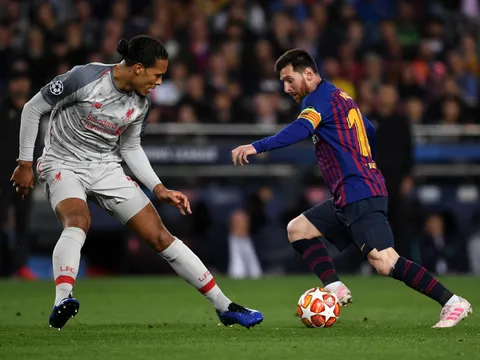 Van Dijk liệu có bất ngờ khi bị Messi đánh bại?