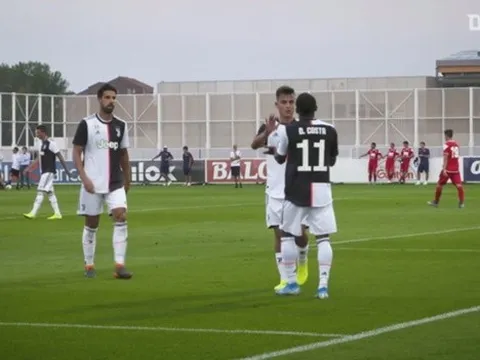 Highlights: Juventus 4-0 Novara (Giao hữu)
