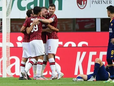 HLV vui mừng vì cuối cùng Milan cũng đánh bại một đội bóng lớn