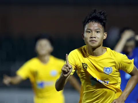 Đánh bại SHB Đà Nẵng, SLNA giành vé vào chơi trận chung kết U15 Quốc gia