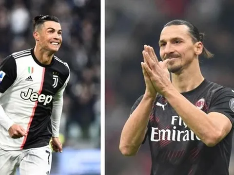 Ibrahimovic - Ronaldo: Kèo này ai thắng?