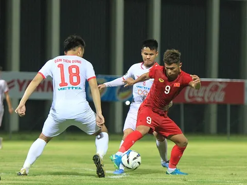 U22 Việt Nam đánh bại CLB Viettel sau 3 hiệp đấu