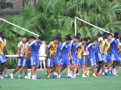 Hà Nội FC sẵn sàng cho trận đấu với "ĐTQG Turkmenistan thu nhỏ"