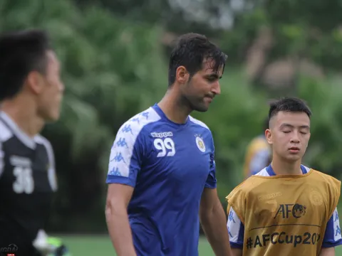 Bao giờ tân binh có giá 10 tỷ đồng của Hà Nội FC ra mắt người hâm mộ?