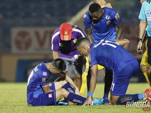 HLV Quảng Nam nói gì về thể trạng của tuyển thủ Huy Hùng?