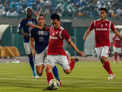 “Iniesta đất Mỏ” tỏa sáng, Than Quảng Ninh nghiền nát Svay Rieng