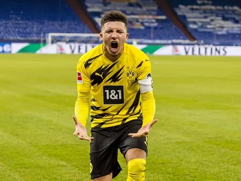 Không chịu kém Haaland, Jadon Sancho đi vào lịch sử Bundesliga