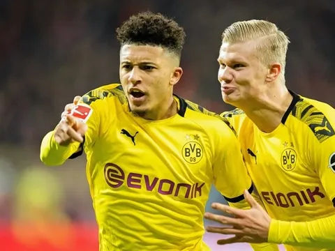 Cùng nhau bùng nổ, Sancho lên tiếng ca ngợi "chân sút dát vàng" của Dortmund