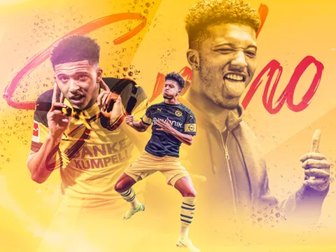 Jadon Sancho: Tuổi 20 hay hơn cả Messi và Ronaldo