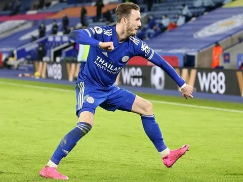 James Maddison vô tình "xát muối vào nỗi đau" của sao Chelsea