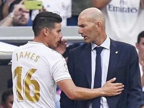 Hóa ra, James chỉ là "nạn nhân" trong kế hoạch vĩ đại của Zidane