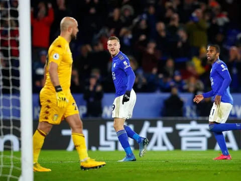 Jamie Vardy bứt tốc trong cuộc đua Giày vàng