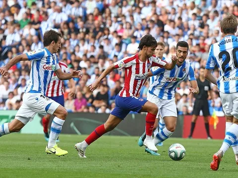 "Thần đồng" Felix lặng im, Atletico bất ngờ gục ngã trước Sociedad