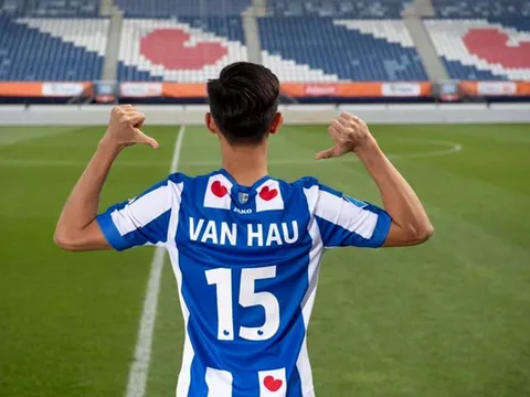 Đoàn Văn Hậu nhận mức lương cao thứ 4 tại SC Heerenveen