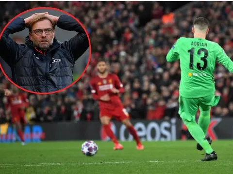 Jurgen Klopp lên tiếng về tình huống "nhập vai Karius" của Adrian