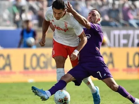 Juventus hòa thất vọng trong ngày Ronaldo bị lu mờ trước Ribery