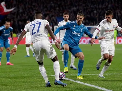 Juventus và những đội thua trận đáng thất vọng tại lượt đi vòng knock-out Champions League