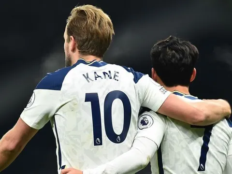 Kane và Son kết hợp xô đổ kỷ lục Premier League