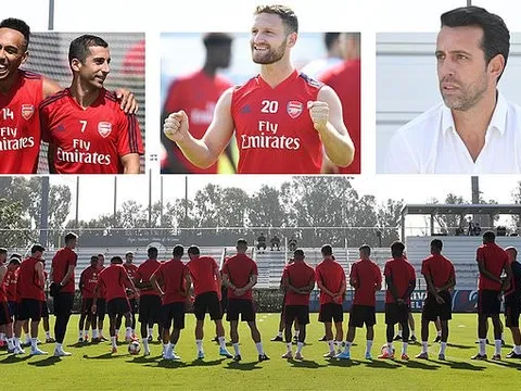 Kẻ nổi loạn vắng mặt, sân tập Arsenal đón gương mặt mới toanh