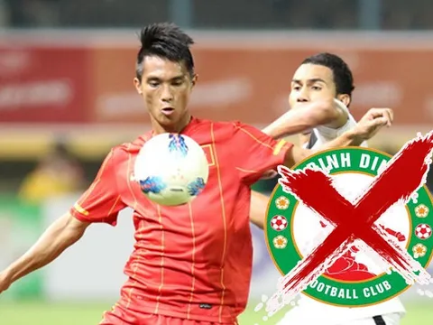 Không bình phục chấn thương, cựu sao U23 Việt Nam chia tay Bình Định