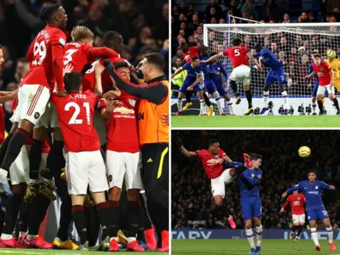 Không chiến tuyệt đỉnh, Man United khiến Chelsea ôm hận lần thứ 2