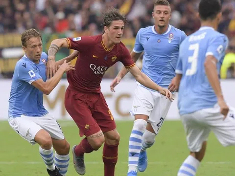 6 lần đưa bóng chạm khung gỗ, Lazio chia điểm với AS Roma