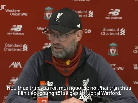 Klopp: Sức ép vô địch ngày càng lớn