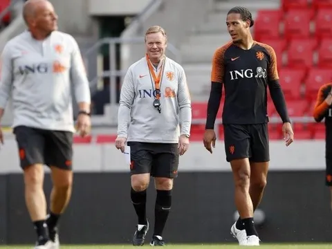 Koeman chia tay tuyển Hà Lan, Van Dijk nói gì?