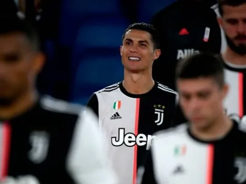 Ký ức EURO 2012 lặp lại, Ronaldo bất lực nhìn Juventus thất bại ở Coppa Italia