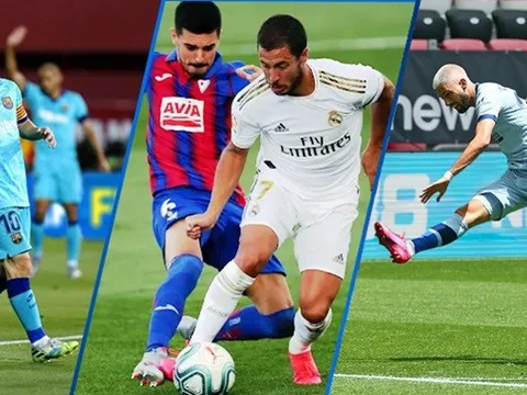 La Liga sôi động ngày trở lại sau dịch Covid-19