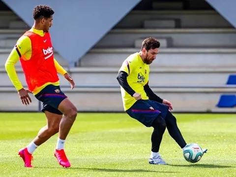 La Liga tạm hoãn vì virus Corona, Messi và các đồng đội vẫn làm điều này