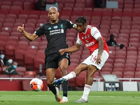 Ghi bàn 'hạ sát' Liverpool, sao mai Arsenal được khen hết lời