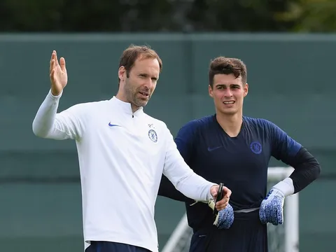 Lampard rời Chelsea, Cech truyền thụ "tuyệt chiêu" đặc biệt cho Kepa