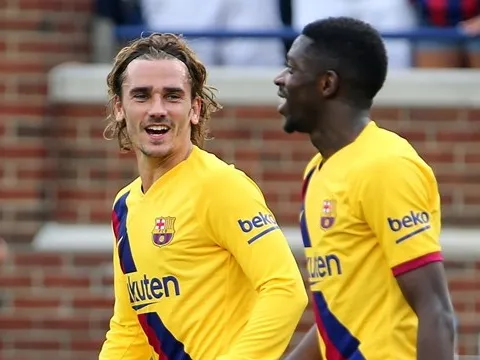 Lần gần nhất đối đầu với Napoli, Barca ra sân với đội hình nào?