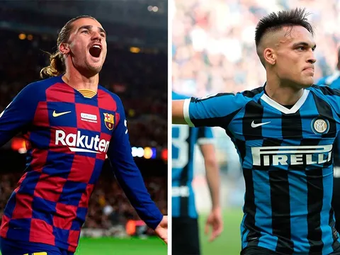 CHOÁNG! Inter được gợi ý đòi Barca mang Griezmann ra đổi sao 22 tuổi