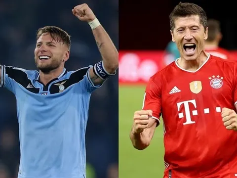 Lazio - Bayern: Lời khẳng định từ Immobile và Lewandowski