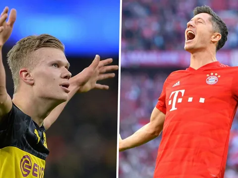 "Còn quá sớm để so sánh Haaland với Lewandowski"