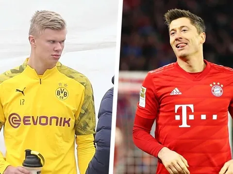 Lewandowski - Haaland:  2 "ngòi nổ" kích thích sự hấp dẫn của Bundesliga