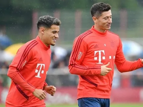 Lewandowski và Coutinho dành lời khen cho nhau sau chiến thắng trước Cologne