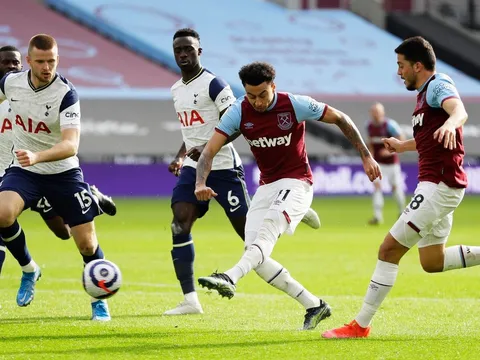 Jesse Lingard quá bùng nổ, ghi bàn quyết định hạ gục Spurs