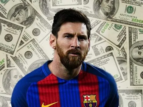 Vượt cả Ronaldo lẫn Neymar, 'máy in tiền' Messi vẫn phải xếp sau 2 nữ nhân