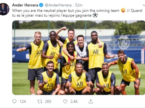 Lộ hình ảnh mới nhất của Herrera, fan Man Utd sẽ "rơi nước mắt"